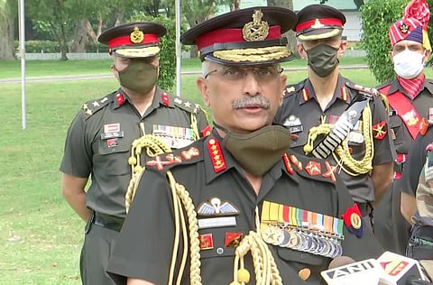 Speaking about the India-Nepal relationship, the Army Chief said the relationship between the two South Asian countries remain strong and will remain so in the future. (Photo | ANI)