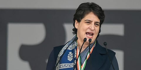 Congress general secretary Priyanka Gandhi (Photo | PTI)