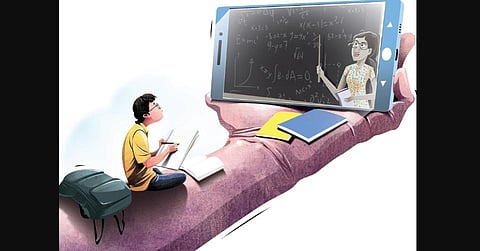 Every 20 minutes, stare at an object 20 feet away for at least 20 seconds