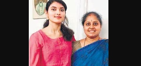 Urmila said she came across the reports that Sanchaita Gajapathi Raju claiming that she was the legal heir of Ananda Gajapathi Raju as she is his eldest daughter.