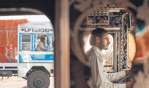 The book is born out of Rajat Ubhaykar’s journey with truck drivers across the length and breadth of India