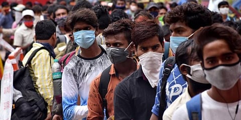 Migrants (Photo | U Rakesh Kumar, EPS)