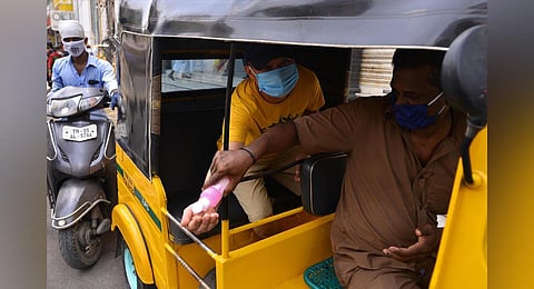 Corporation Commissioner meeting patients at quarantine centre  | Express