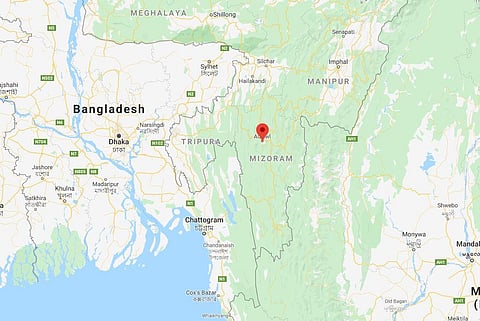 Mizoram earthquake