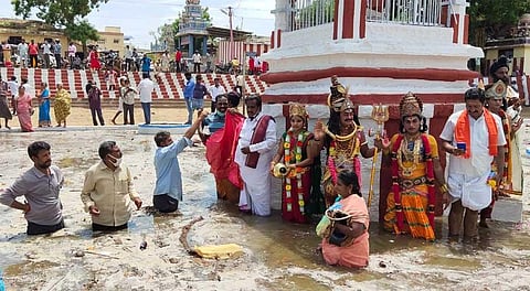 Mayiladuthurai welcomes the Cauvery