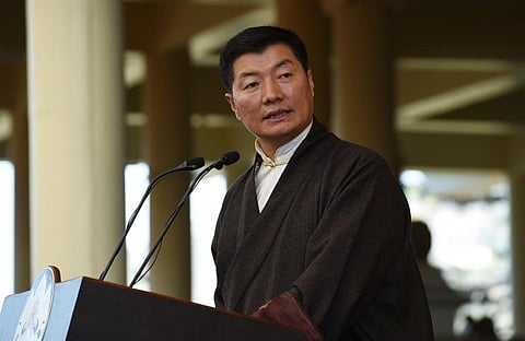 Prime Minister of the Tibetan government in exile, Lobsang Sangay. (Photo| AFP)