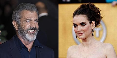 Mel Gibson (L) and Winona Ryder (R). (Photo | AP)