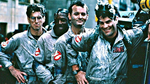 Ghostbusters - Arguably, the most popular (and commercially successful) film of Bill Murray, Ghostbusters (1984) is about three parapsychologists - Peter Venkman, Raymond Stanz and Egon Spengler played by Murray, Dan Aykroyd and Harold Ramis respectively,