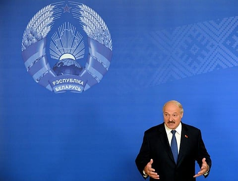 President of Belarus Alexander Lukashenko (File photo | AFP)