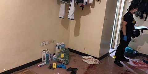 olice inspect a hideout where four suspected Islamic State group-linked militants were killed during a gunbattle in metropolitan Manila. (Photo| AP)