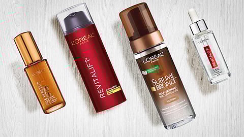 Representational image of L’Oréal products (Photo | L’Oréal Paris website)