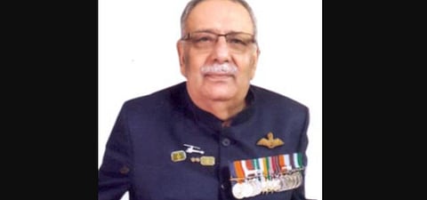 The former Air Force officer, a resident of the Parsi Colony in Dadar here, died on Thursday night after a brief illness. (Photo | Gallantryawards.gov.in)