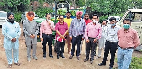 Baljinder Singh Dhillon has treated over 1,000 patients as a bureaucrat. (Photo| EPS)