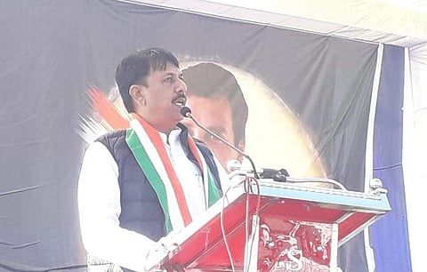 Gujarat Congress unit president Amit Chavda (Twitter Image)