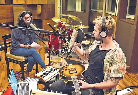 Maed in India by Mae Thomas Touted as India’s first indie music podcast, showcases the best Indian independent musicians from India and abroad. (Photo| EPS)