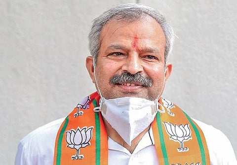 BJP Delhi chief Adesh Kumar Gupta (Photo | Shekhar Kumar Yadav, EPS)