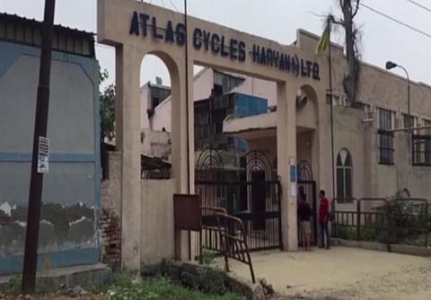 The Atlas Cycles factory in Ghaziabad (Photo | ANI)
