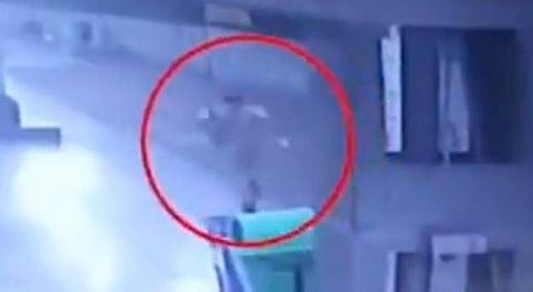 The mother of the baby thanked Singh and termed him a ‘real hero’. (CCTV footage)
