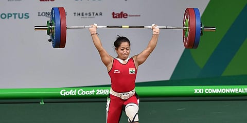 Two-time Commonwealth Games gold-medallist K Sanjita Chanu (Photo | PTI)