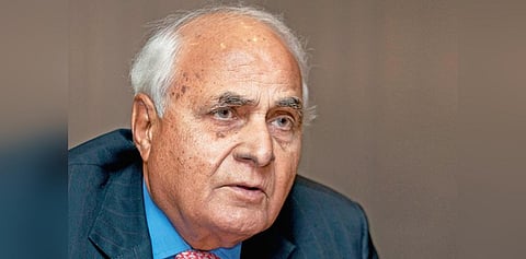 DLF chairman emeritus KP Singh (Photo| Twitter)