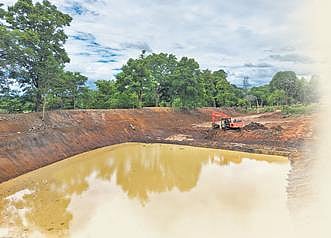 The lake at Keshavapura village  in Hosanagara taluk of Shivamogga district will now be developed  by SARA | EXPRESS