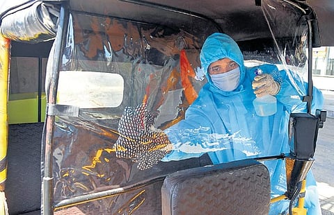 Dileep has once again hit the road after the government relaxed restrictions.