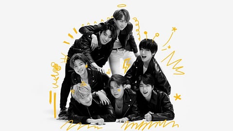 South Korean pop sensation 'BTS'.