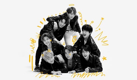 South Korean pop sensation 'BTS' (Twitter Photo)