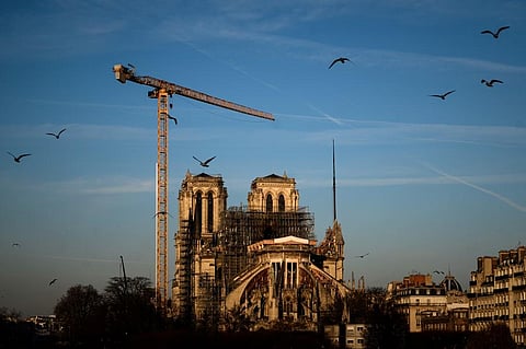 Notre-Dame Cathedral in Paris. (Photo| AFP)