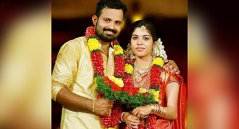 Nithin Chandran and Athira. (File Photo)