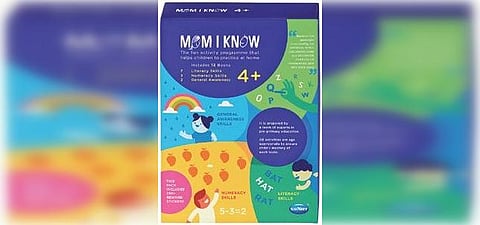 Each box contains 12 books for toddlers to learn at home