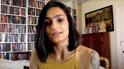 Kritika Pandey who won the 2020 Commonwealth Short Story Prize. (Photo | Commonwealth YouTube)