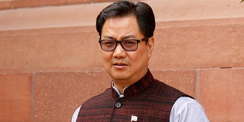Union Sports Minister Kiren Rijiju (Photo | PTI)