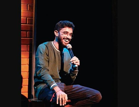Stand-up comedian Abishek Kumar