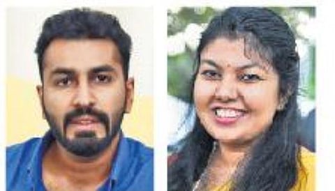 (Left) Muhammad Nalapad and right (Sowmya Reddy)