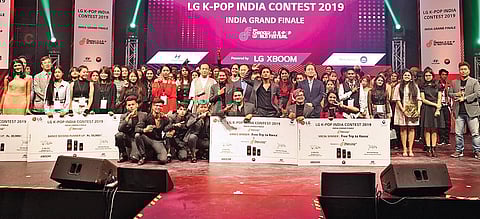 Snapshots from last year’s K-pop India contest organised by KCCI