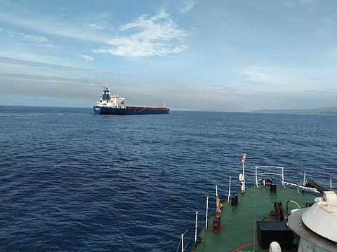 Indian Coast Guard rescues Pakistani crew.