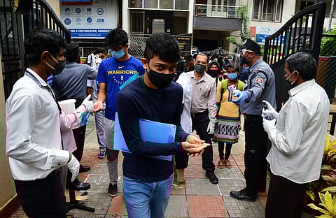 The students dismissed the idea of final exams as a 'ridiculously farcical idea'. (File Photo | Shriram BN, EPS)