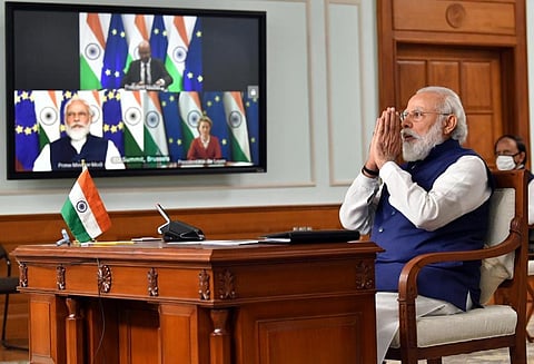 PM Modi pitches for 'action-oriented' agenda at EU-India Summit