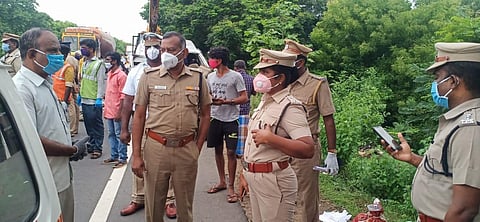 Police suspect that that driver must have fallen asleep and then lost control of the vehicle, which led to the mishap. (Photo | Special Arrangement)