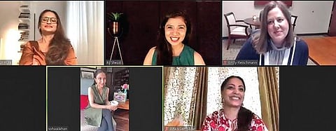 RJ Shezzi moderated the panel consisting of Bollywood actress Soha Ali Khan, Madhuri Ruia (Pilates Expert and Diet & Nutrition Consultant), Ritika Samaddar (Regional Head – Dietetics, Max Healthcare, Delhi) and Emily Fleischmann, VP-Global Marketing Devel