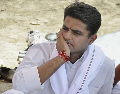 Rebel Congress leader Sachin Pilot (Photo | PTI)