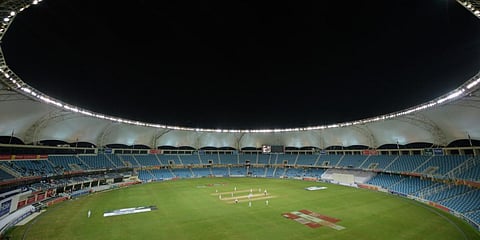 A general view of the Dubai International Cricket Stadium. (File photo| AFP)