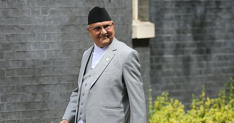 Nepal PM K P Sharma Oli (Photo | AFP)