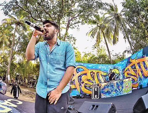 Rapper Ahmer Javed (Photo | Swaraj Sriwastav)