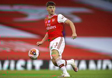 Arsenal's Kieran Tierney (Photo | AP)