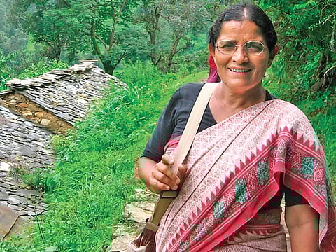 Fondly called ‘Basanti Behen’, she goes door-to-door, explaining parents about the irreversible damage a child marriage can cause to a girl (Photo | EPS)