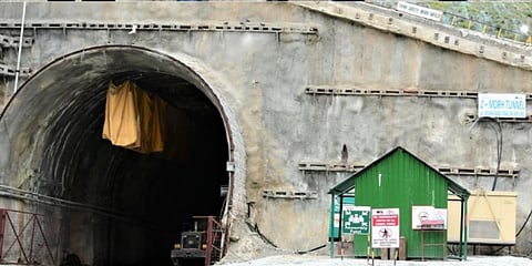 Z-Morh tunnel will connect Kashmir valley and Ladakh region. (Photo| ANI)