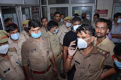 Dubey was killed in an encounter by the Uttar Pradesh Police on July 10 after he 'attempted to flee'. (File Photo | PTI)