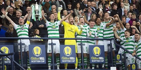 Scottish Cup defending champs Celtic FC (Photo | AP)